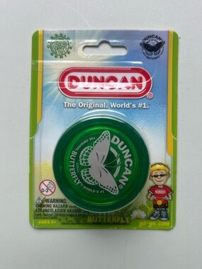 Duncan Toys Butterfly Yo-Yo, Beginner Yo-Yo with String, Steel Axle and Plastic